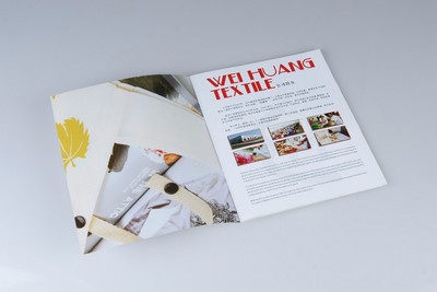 紡織公司產品畫冊設計欣賞